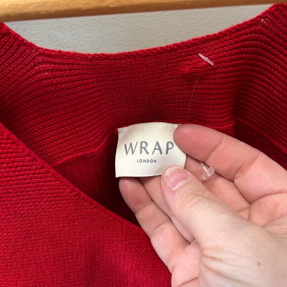 Wrap London Organic Cotton Crochet-trim vest - Size. 10 - Picture 5 of 7